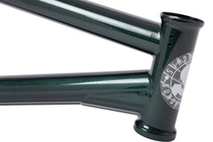 Sunday Silvawave Frame (Metallic Seaweed Green with Brick Stickers)