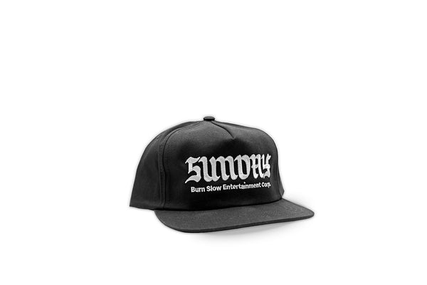 Sunday x Burn Slow Burnday 5 Panel Hat (Black)