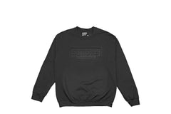 Sunday x Burn Slow Burnday Embossed Crew Neck (Black)